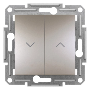   Schneider Electric Asfora - EPH1300369 - Redőnynyomó, csavaros bekötés, bronz