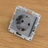 Schneider Electric Asfora - EPH2900162 - 2P+F csatlakozóaljzat, csavaros, acél