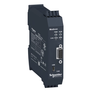 Schneider Electric Preventa XPS MCM - XPSMCMCO0000COG biztonsági vezérlő, kommunikációs modul, CANopen, SUB-D9, rugós
