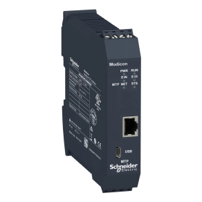   Schneider Electric Preventa XPS MCM - XPSMCMCO0000EM biztonsági vezérlő, kommunikációs modul, Modbus TCP, 1xRJ45, csavaros