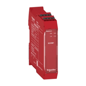 Schneider Electric Preventa XPS MCM - XPSMCMCO0000S1G biztonsági vezérlő, biztonsági kommunikációs modul, 1 interfész, RS485, rugós