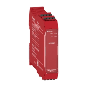  Schneider Electric Preventa XPS MCM - XPSMCMCO0000S2G biztonsági vezérlő, biztonsági kommunikációs modul, 2 interfész, RS485, rugós