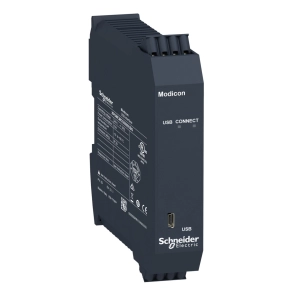   Schneider Electric Preventa XPS MCM - XPSMCMCO0000UBG biztonsági vezérlő, kommunikációs modul, univerzális, 1x Mini USB, rugós