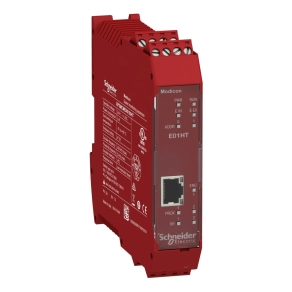   Schneider Electric Preventa XPS MCM - XPSMCMEN0100HT biztonsági vezérlő, biztonsági sebességfigyelő modul, 1 HTL enkóder + 2 közelités értékelő bemenet