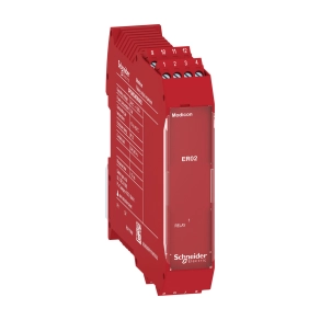 Schneider Electric Preventa XPS MCM - XPSMCMER0002 biztonsági vezérlő, biztonsági relé kimeneti modul, 1 kimenet 2 relével, cavaros