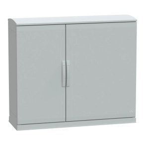 Schneider Electric PanelSeT PLA - NSYPLAZT10124G műanyag szekrény védőtetővel, magasító kerettel