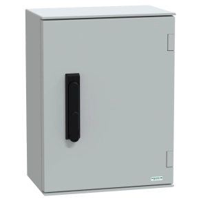 Schneider Electric Thalassa PLM - NSYPLM43VG  műanyag elosztószekrény teli ajtóval, kilincses zárral