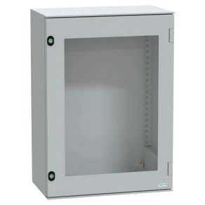 Schneider Electric Thalassa PLM - NSYPLM75TG - Műanyag elosztószekrény átlátszó ajtóval, szerelőlap nélkül