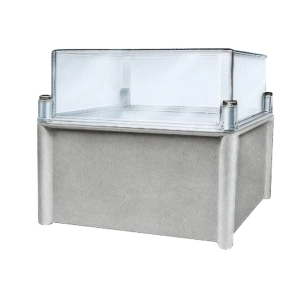   Schneider Electric PanelSeT PLS - NSYPLS2727AG - Átlátszó fedelű doboz 27x27x23