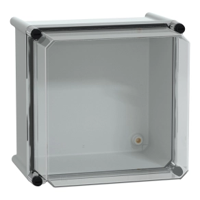 Schneider Electric PanelSeT PLS - NSYPLS2727AG - Átlátszó fedelű doboz 27x27x23