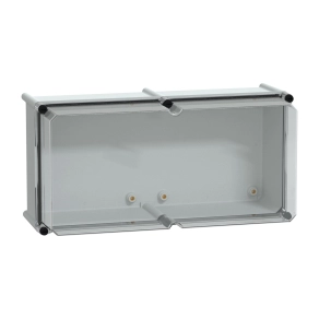 Schneider Electric PanelSeT PLS - NSYPLS2754AG - Átlátszó fedelű doboz 27x54x23