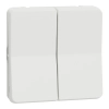 Schneider Electric Mureva Styl - MUR39022 - Kettős váltókapcsoló (106+6), polárfehér