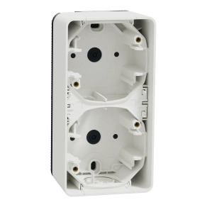   Schneider Electric Mureva Styl - MUR39912 - Kettes kiemelő doboz, függőleges, polárfehér