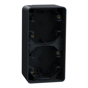   Schneider Electric Mureva Styl - MUR37912 - Kettes kiemelő doboz, függőleges, antracitszürke