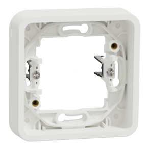   Schneider Electric Mureva Styl - MUR39108 - Egyes keret, körmökkel, polárfehér