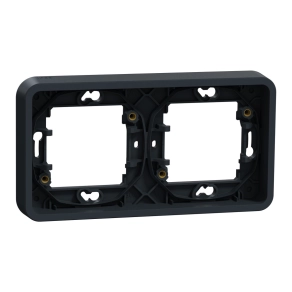   Schneider Electric Mureva Styl - MUR34101 - Kettes keret, vízszintes, antracitszürke