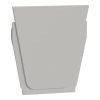 Schneider Electric Mureva Styl - MUR39008 - Membrános bevezető szett, csövekhez (10 db), polárfehér