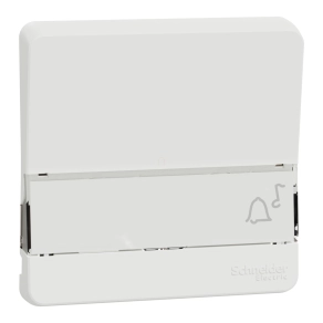   Schneider Electric Mureva Styl - MUR39203 - Billentyű, jelzőfényes cimketartóval, polárfehér