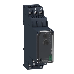   Schneider Electric Harmony Control Relays - RM22TU21 - háromfázisú fázis - és feszültségfigyelő relé, 2CO, 8A, 200…240VAC