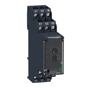   Schneider Electric Harmony Control Relays - RM22UA23MR - feszültségfigyelő relé, 2CO, 8A, 24…240VAC/DC, mérési tart.:15…500V