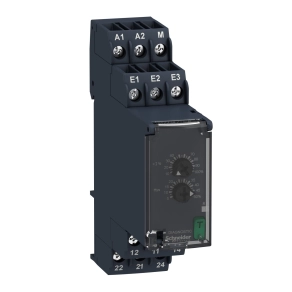 Schneider Electric Harmony Control Relays - RM22JA21MR - áramfigyelő relé, 2CO, 8A, 24…240VAC/DC, mérési tart.:4…1000mA