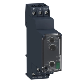   Schneider Electric Harmony Timer Relays - RE22R2ACMR - Zelio Time bekapcsolás késleltető időrelé, Ac, 1CO, 8A, 24-240VAC/DC