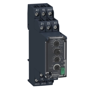   Schneider Electric Harmony Timer Relays - RE22R2MYMR - multifunkciós időrelé, 20 funkció, 2CO, 24 - 240VAC/DC
