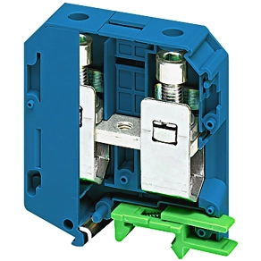 Schneider Electric Linergy TR terminals blocks - NSYTRV702BL - Csavaros egyszintes átkötőkapocs 1x1 csatlakozás 20,3 mm 70 mm2 192A - es kék