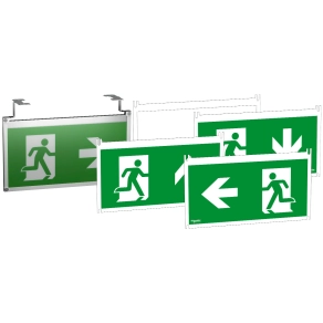 Schneider Electric OVA Exiway Smartled DiCube - OVA53159 - mennyezeti adapter + 5 piktogram