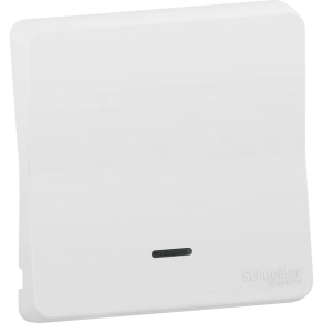 Schneider Electric Mureva Styl - MUR39204 - Billentyű, fényjelzős, polárfehér