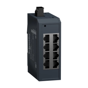 Schneider Electric ConneXium - Ethernet - MCSESU083FN0 - Modicon Standard Unmanaged Switch - 8 ports for copper