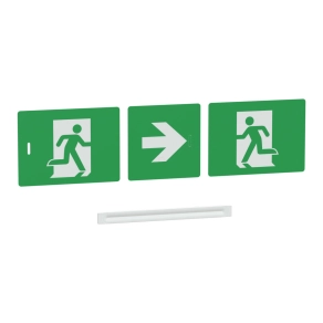   Schneider Electric Exiway Light - OVA53214 kijárati jelzőtábla készlet (3 db-os)