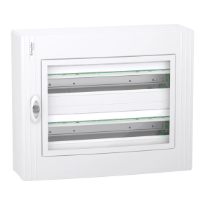 Schneider Electric PrismaSeT XS - LVSXR224 - Szekrény, átlátszó ajtó, falon kívüli, 2x24 modul, PEN