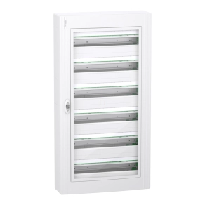   Schneider Electric PrismaSeT XS - LVSXR624 - Szekrény, átlátszó ajtó, falon kívüli, 6x24 modul