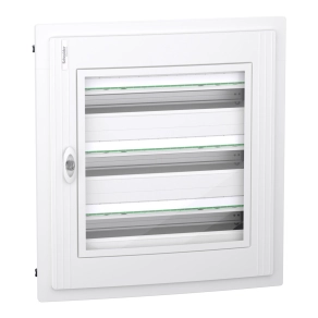   Schneider Electric PrismaSeT XS - LVSXP324 - Szekrény, átlátszó ajtó, süllyesztett, 3x24 modul, PEN