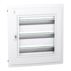 Schneider Electric PrismaSeT XS - LVSXP324 - Szekrény, átlátszó ajtó, süllyesztett, 3x24 modul, PEN