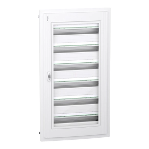   Schneider Electric PrismaSeT XS - LVSXP624 - Szekrény, átlátszó ajtó, süllyesztett, 6x24 modul, PEN