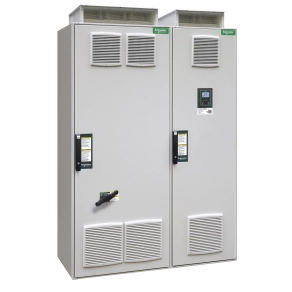 Schneider Electric Altivar Process ATV960 - ATV960C80Q4X1 - frekvenciaváltó, 800kW, 3f, 400VAC, IP23, szekrényes, vonali - és motorfojtóval