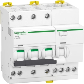   Schneider Electric Acti9 iCV40 - A9DE3720 - áramvédős kismegszakító, AC osztály, 3P-N, C, 20A, 30mA