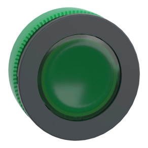   Schneider Electric Harmony XB5 - ZB5FV033 - panelbe süllyesztett műanyag LED jelzőlámpa fej, Ø30, zöld