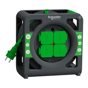 Schneider Electric ProChantier Cable reels - IMT33136 -Thorsman kábeldobos hosszabbító, 1.5x15m, 4x2P+F alj, IP44