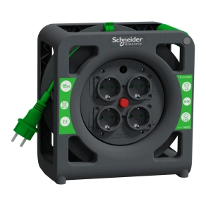  Schneider Electric ProChantier Cable reels - IMT33137 - Thorsman kábeldobos hosszabbító, 1.5x15m, 4x2P+F alj, IP20
