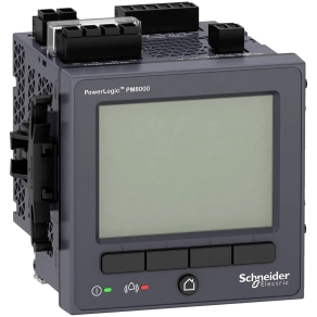   Schneider Electric PM8000 series - METSEPM8210 - PM8210 hálózatanalizátor,integrált kijelző 24VDC