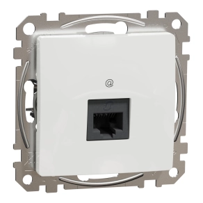 Schneider Electric Sedna Design & Elements - SDD111466 -1xRJ45 Cat6A UTP aljzat, fehér