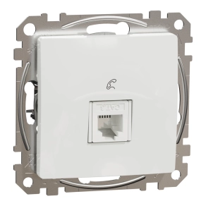   Schneider Electric Sedna Design & Elements - SDD111491 -1xRJ11 aljzat, fehér