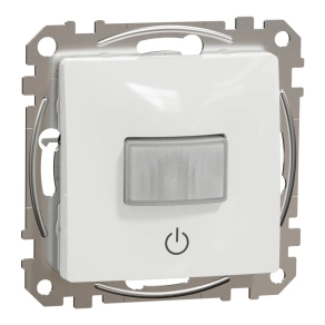  Schneider Electric Sedna Design & Elements - SDD111504 - Mozgásérzékelő, nyomóval, 160°, 10A, fehér