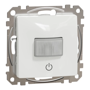 Schneider Electric Sedna Design & Elements - SDD111504 - Mozgásérzékelő, nyomóval, 160°, 10A, fehér