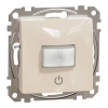 Schneider Electric Sedna Design & Elements - SDD112504 - Mozgásérzékelő, nyomóval, 160°, 10A, bézs