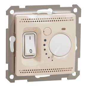   Schneider Electric Sedna Design & Elements - SDD112507 -Szobatermosztát padlófűtéshez, 10A, bézs