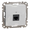 Schneider Electric Sedna Design & Elements - SDD113451 -1xRJ45 Cat5e UTP aljzat, alumínium